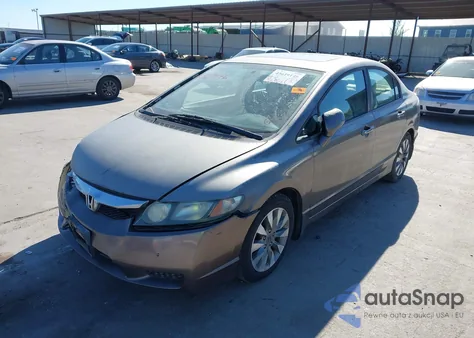 2010 Honda Civic Ex-L из США, поврежденный, VIN 2HGFA1F99AH556762